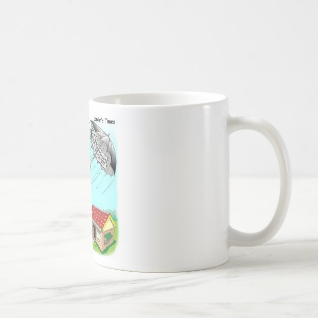 Caneca De Café Presentes Divertidos Camisetas Etc Guarda-Chuva Ma (Direita)
