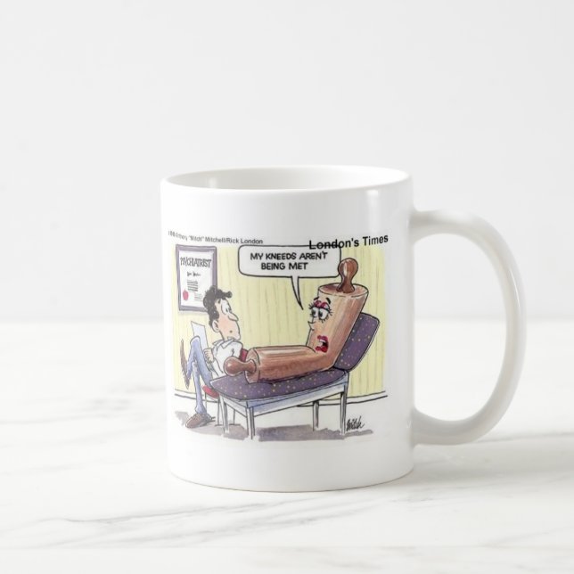 Caneca De Café Presentes Divertidos de Desenhos de Relacionamento (Direita)