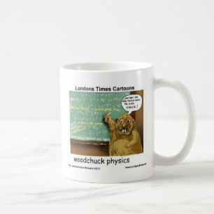 Caneca De Café Presentes Divertidos de Física para Marmotas Camis