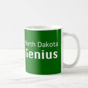 Caneca De Café Presentes do gênio de North Dakota