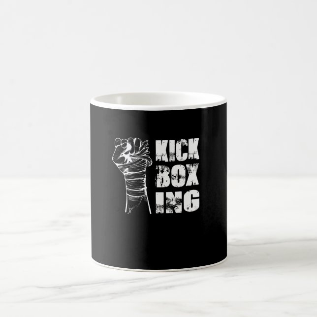 Caneca De Café Presentes do Kickboxer (Centro)