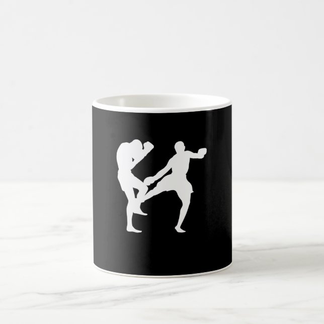 Caneca De Café Presentes do Kickboxer (Centro)