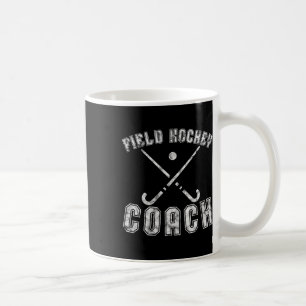 Caneca De Café Presentes do Treinador de Hóquei em Campo Desgasta