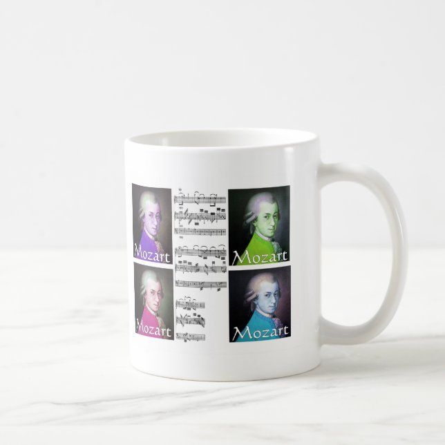 Caneca De Café Presentes dos amantes de Mozart (Direita)