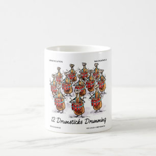 Caneca De Café Presentes e Camiseta Engraçados de Natal 12 Baquet