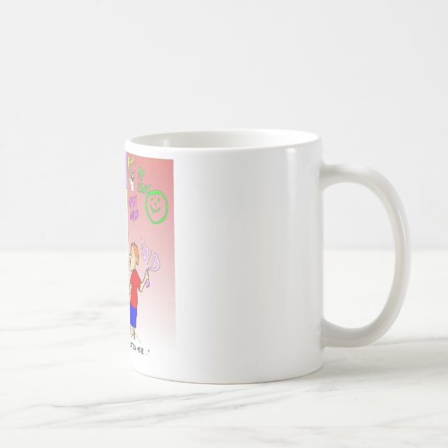 Caneca De Café Presentes e Camisetas de Desenho Animado Divertido (Direita)