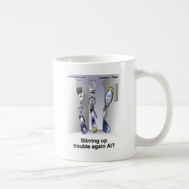Caneca De Café Presentes e Colecionáveis de Cartoon Engraçado da  (Direita)