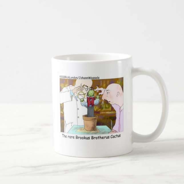 Caneca De Café Presentes e Colecionáveis Engraçados de Cactus Mai (Direita)