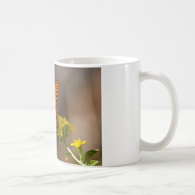 Caneca De Café Presentes e Roupas da Borboleta Fritillary Gulf (Direita)
