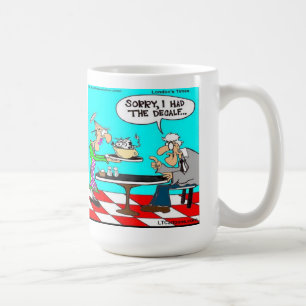 Caneca De Café Presentes engraçados de café errado vaca desenho a
