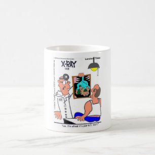 Caneca De Café Presentes engraçados de camisetas médicas do trato