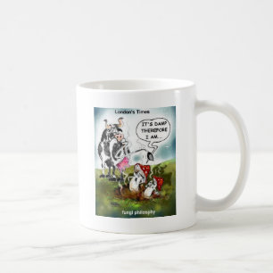 Caneca De Café Presentes Engraçados de Filosofia de Fungos Camise