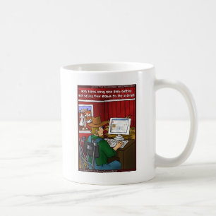 Caneca De Café Presentes Engraçados de Marcas da Internet Camiset