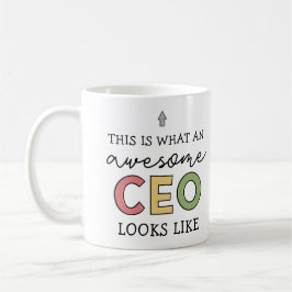 Caneca De Café Presentes engraçados para CEO | Presentes de Chefe
