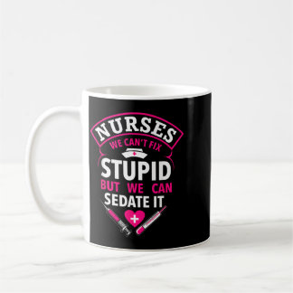 Caneca De Café Presentes Engraçados para Enfermeira Não Podem Cor