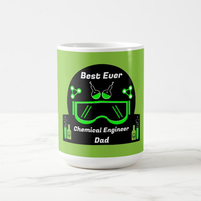 Caneca De Café Presentes Engraçados para Engenheiro Químico (Centro)
