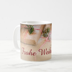 Caneca De Café Presentes festivos como motivo de Natal