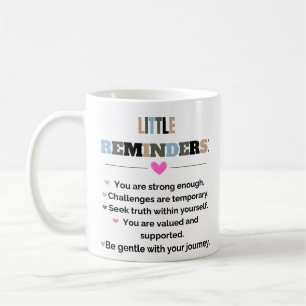 Caneca De Café Presentes Motivacionais Inspiradores Pequenas Lemb