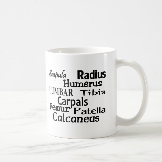 Caneca De Café Presentes ortopédicos do médico/cirurgião (Direita)