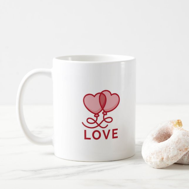 Caneca De Café Presentes para Amantes de Café (Com Donut)