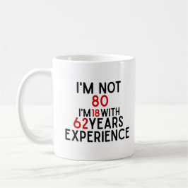 Caneca De Café Presentes para homens de 80 anos de idade 1946