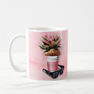Caneca De Café Presentes para o melhor amigo da mãe, Marble Dande