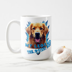 Caneca De Café Presentes Personalizados com Mascote do Golden Ret