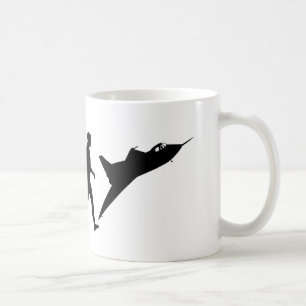 Caneca De Café Presentes piloto das camisetas e da força aérea 