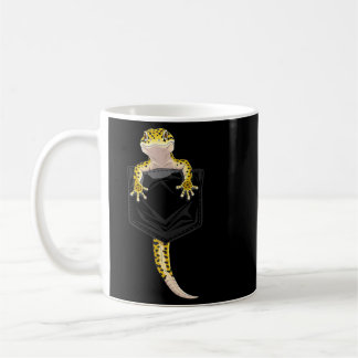 Caneca De Café Presentes Poc de Lagarto Bonito Réptil Gecko Leopa