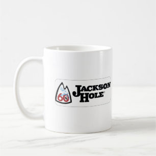 Caneca De Café Presentes Vintage Jackson Hole Ski Resort wyoming