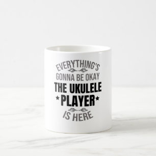 Caneca De Café Presentes Vintage Ukulele  Presentes De Jogadores 