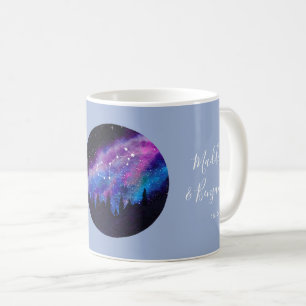 Caneca De Café Presentes Zodíaco Casais Personalizados Qualquer H