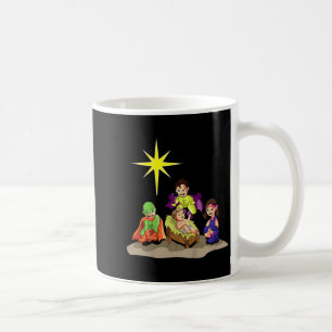 Caneca De Café Presépio de Natal Cristão Menino Jesus Manjedoura
