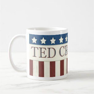 Caneca De Café Presidente 2016 bandeira dos Estados Unidos de Ted