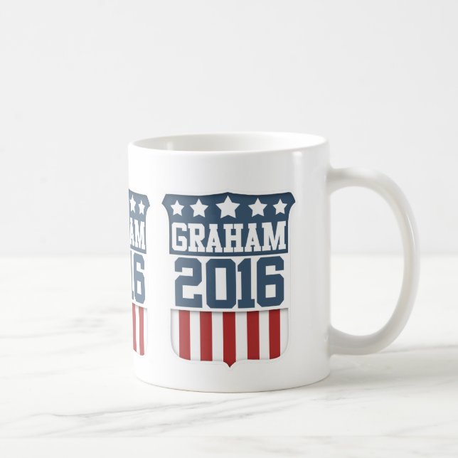 Caneca De Café Presidente 2016 de Lindsey Graham (Direita)