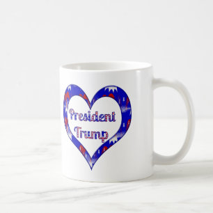 Caneca De Café Presidente do Amor Patriótico Trump Mugs Cups