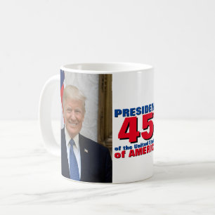 Caneca De Café Presidente Donald Trump