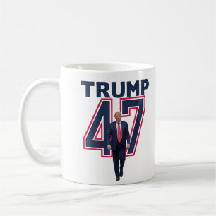 Caneca De Café Presidente Donald Trump 47 Trump Vencedor 2024 Tru