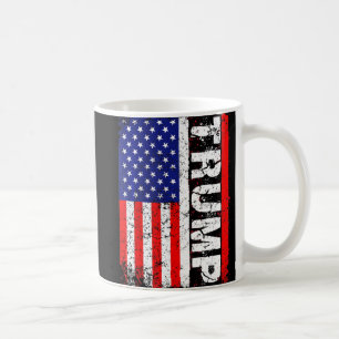 Caneca De Café PRESIDENTE Donald Trump Vintage EUA Flag