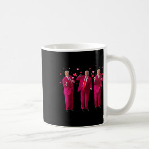 Caneca De Café Presidente Engraçado Trump Dançando Donald Trump C
