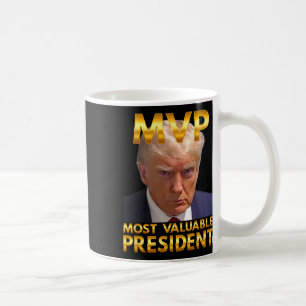 Caneca De Café Presidente Mais Valente Do Mvp Donald Trump Novo G
