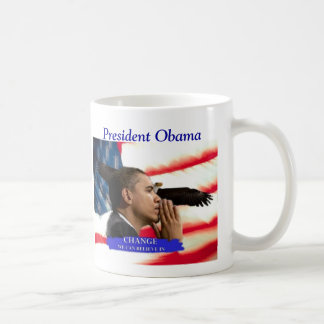 Caneca De Café Presidente Obama