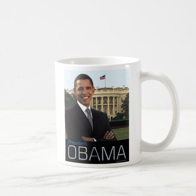 Caneca De Café Presidente Obama Comfie Copo (Direita)