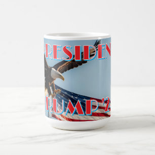 CANECA DE CAFÉ PRESIDENTE TRUMP 2024