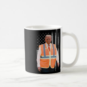 Caneca De Café Presidente Trump Caminhão de Lixo Trabalhador Cole