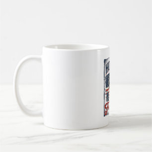 Caneca De Café Preso à Liberdade Pesca em 4 de Julho