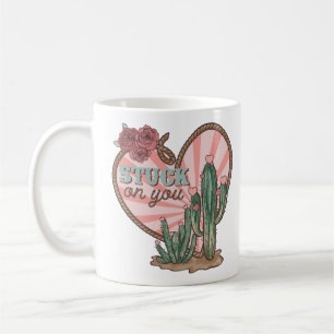 Caneca De Café Preso Em Seu Cactus Engraçado