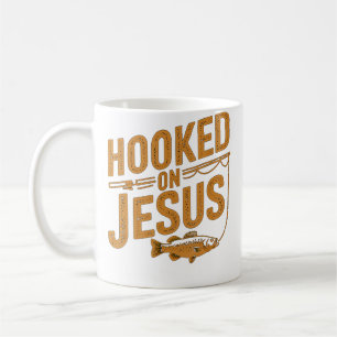 Caneca De Café Preso por Jesus Pescaria Cristã