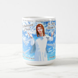 Caneca De Café Pressuposição de Ruas. Maria no Céu