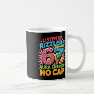 Caneca De Café Prestem Atenção Rizzlers Este Sigma Tem 67 Energia